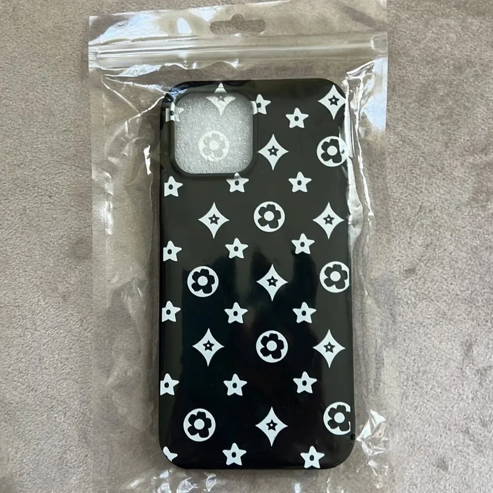 NEW! (1) Designer Inspired Blossom Monogram Iphone 13 Pro Max Case